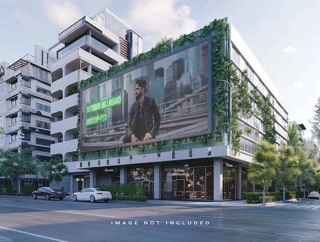 PSD Outdoor billboard mockup