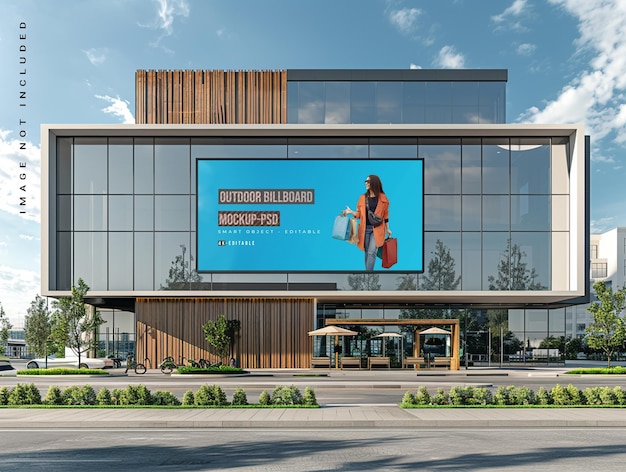 PSD Outdoor billboard mockup