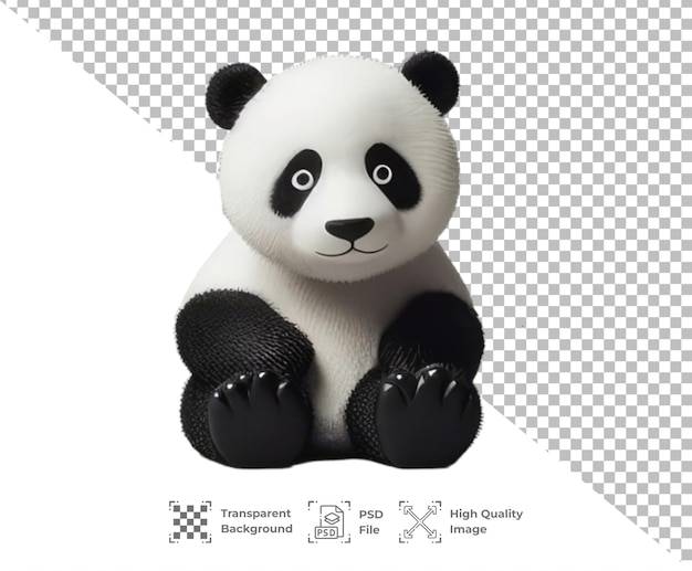 PSD psd panda isolated