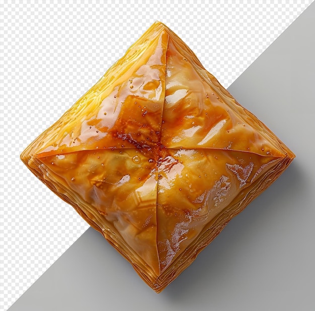 psd picture baklava food on a transparent background