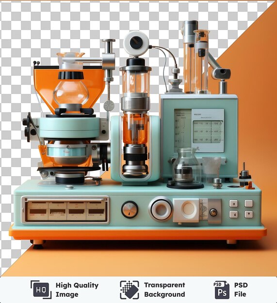 psd picture realistic photographic scientist _ s laboratory equipment 3d rendering