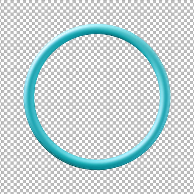 PSD psd pilate ring png isolated on transparent background