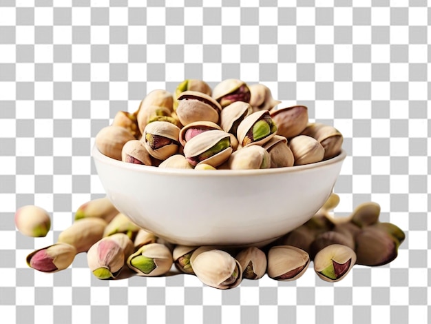 PSD of a pistachios in bowl