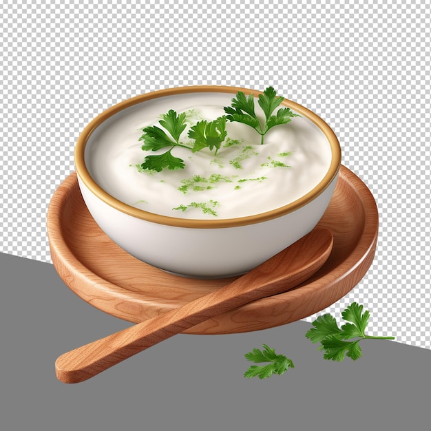 PSD psd png of a yogurt isolated on transparent background