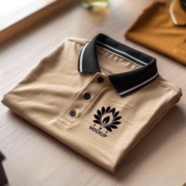 PSD psd polo shirt mockup logo mockup