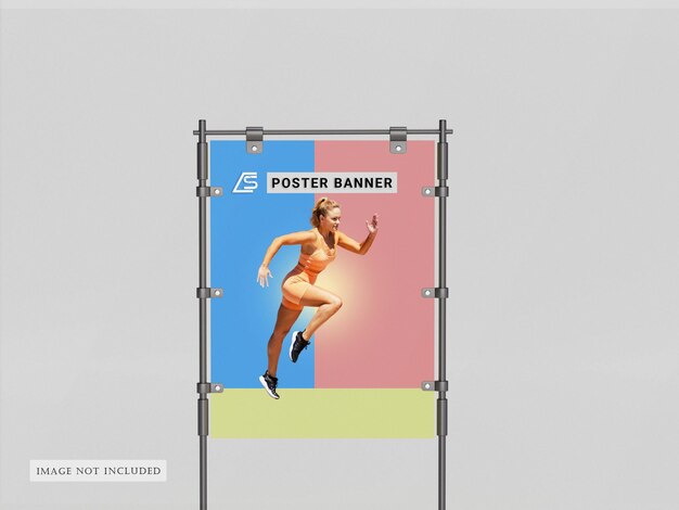 PSD poster banner mockup