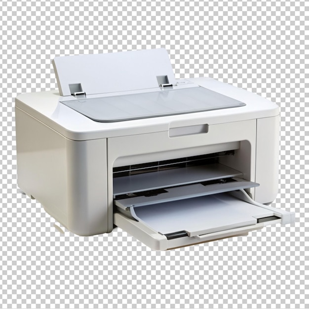 PSD of a printer on transparent background