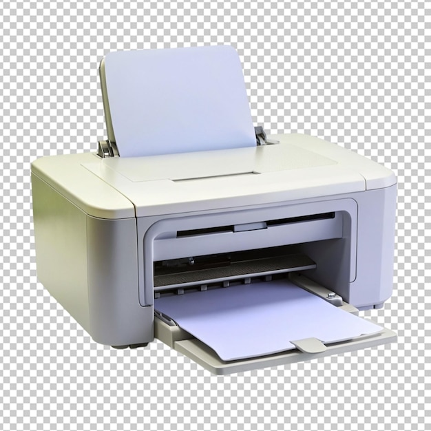 PSD of a printer on transparent background