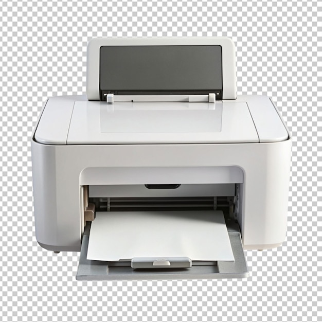 PSD of a printer on transparent background