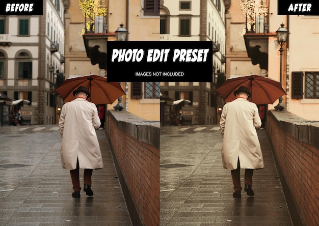 PSD psd nostalgia photo edit preset filter