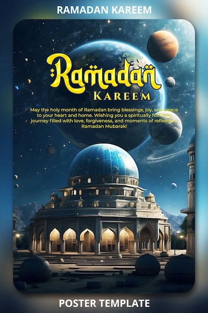 PSD ramadan social media story template