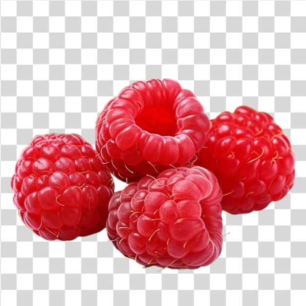 Psd Raspberry transparent background