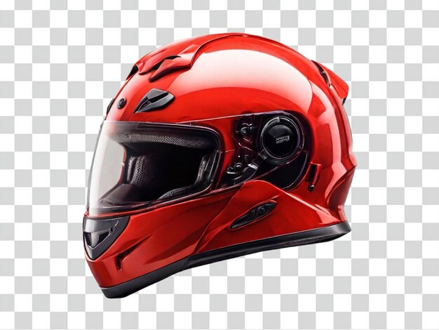 PSD of a red motorcycle helmet race