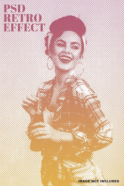 PSD Retro Photo Effect