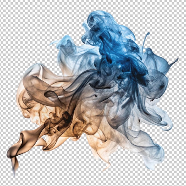 PSD of smoke on transparent background