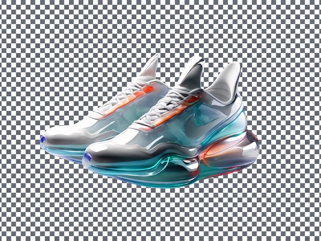 PSD Sneakers isolated on transparent background