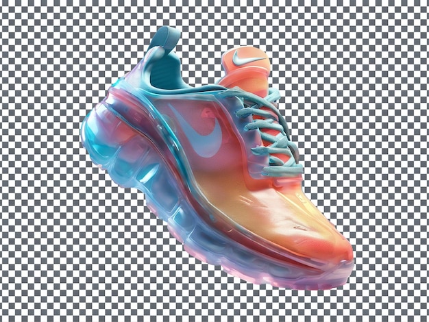 PSD Sneakers isolated on transparent background