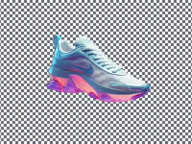 PSD Sneakers isolated on transparent background