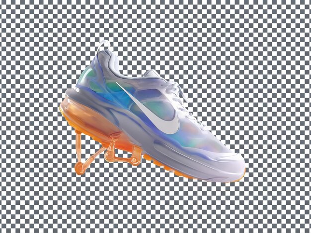 PSD Sneakers isolated on transparent background