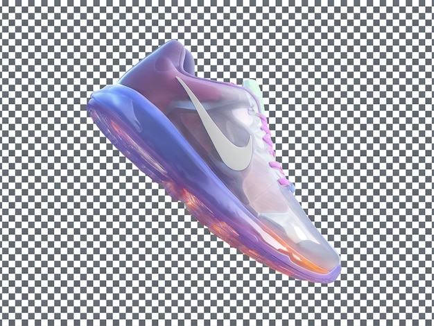 PSD Sneakers isolated on transparent background