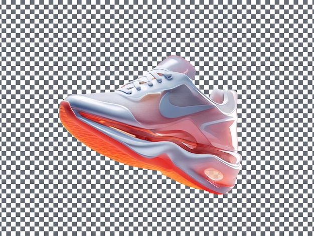 PSD Sneakers isolated on transparent background