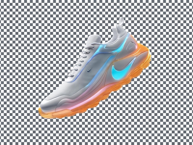 PSD Sneakers isolated on transparent background