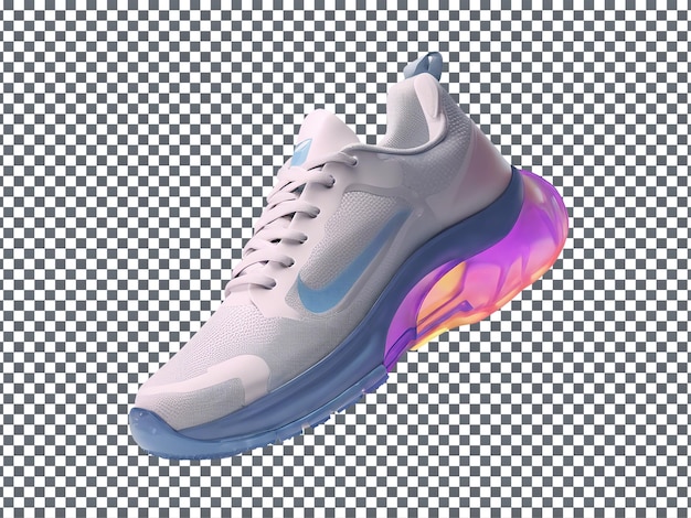 PSD Sneakers isolated on transparent background