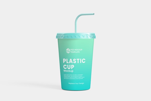 PSD soda cup mockup