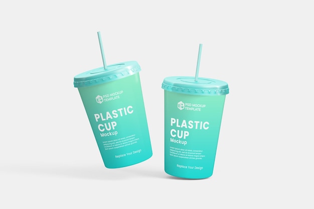 PSD soda cup mockup