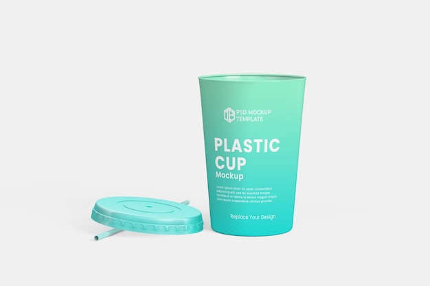 PSD soda cup mockup