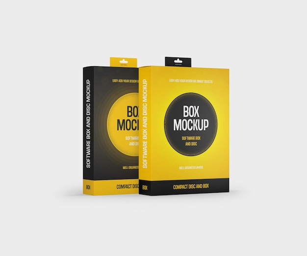 PSD software and disc mockup