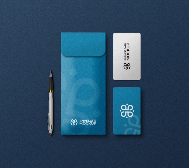 PSD stationery mockup