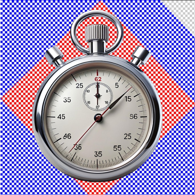 PSD of a stop watch on transparent background