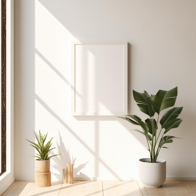 PSD Sunny Room Frame Mockup