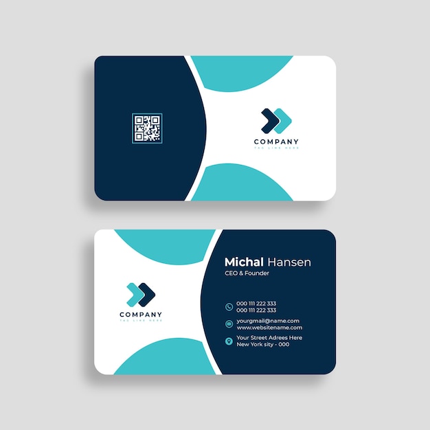 PSD psd template business card design