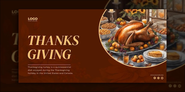 PSD Thanksgiving Blessings Graphics