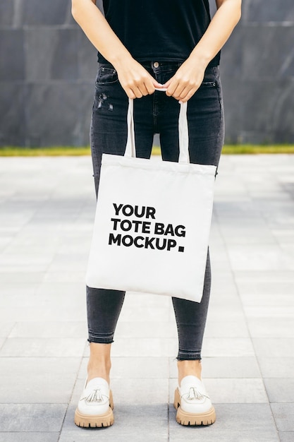 psd tote bag mockup design