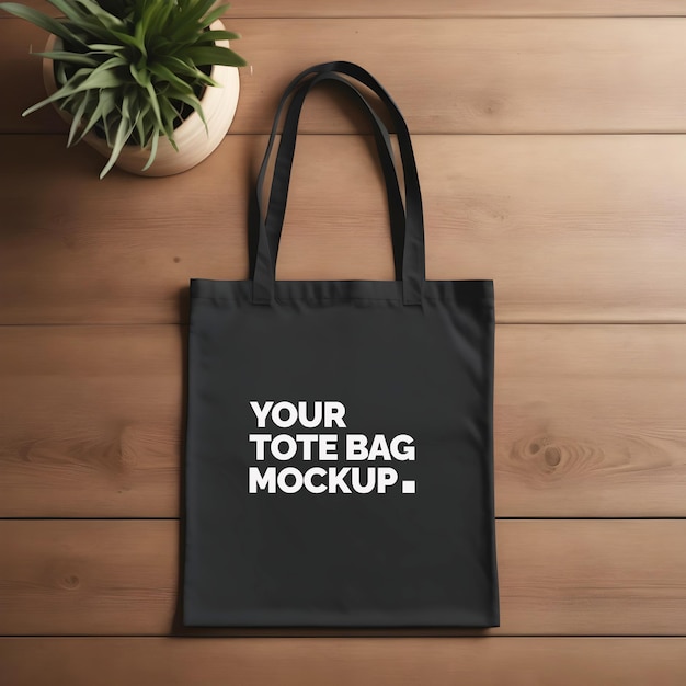 psd tote bag mockup design