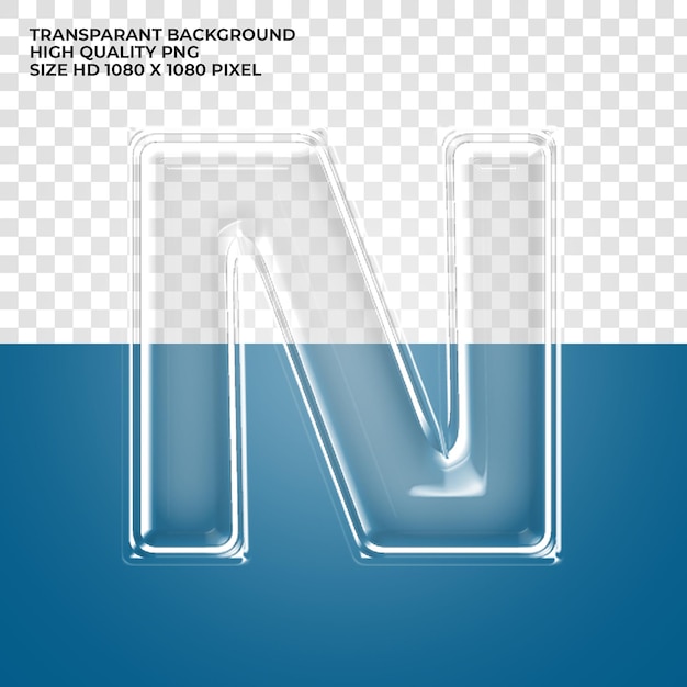 PSD Transparant Alphabet Letter