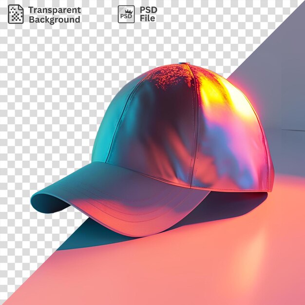 psd transparent background hat hat on a table