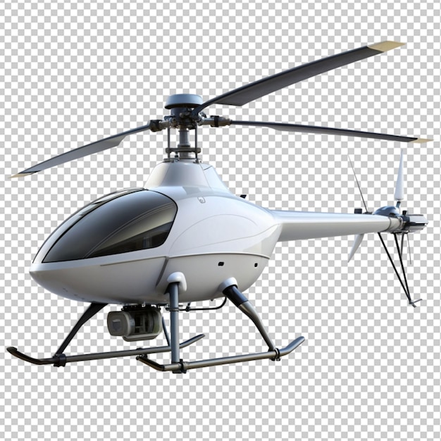 PSD of a ums scalar v200 ova helicopter on transparent background