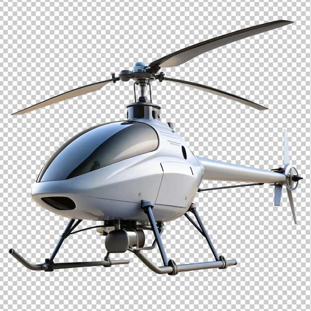 PSD of a ums scalar v200 ova helicopter on transparent background