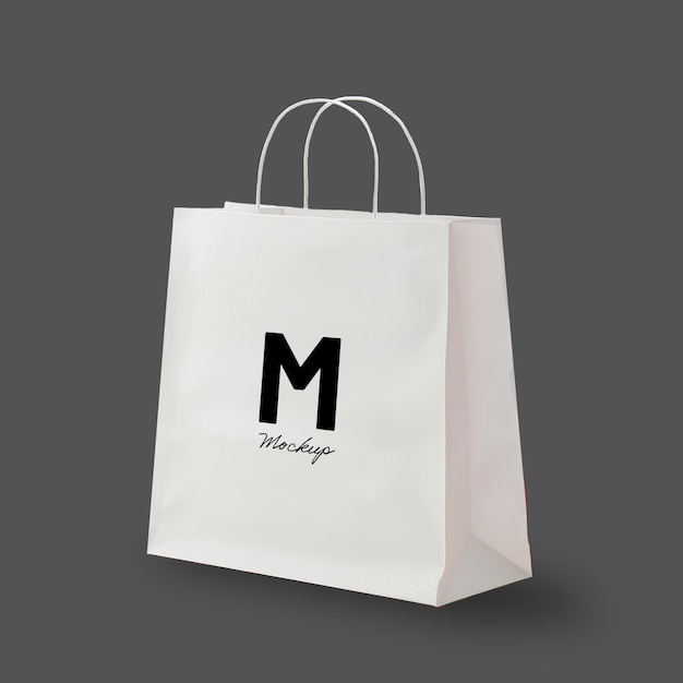 PSD psd a white bag mockup