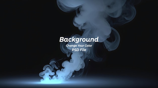 PSD psd white smoke fragments effect for film smoke texture fog background overlay