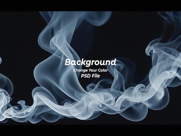 PSD psd white smoke fragments effect for film smoke texture fog background overlay