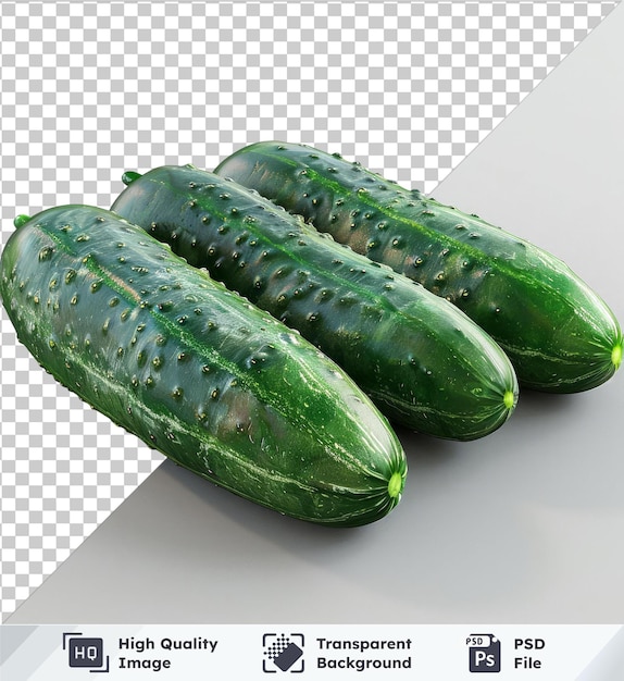 psd with transparent cucumbers png clipart