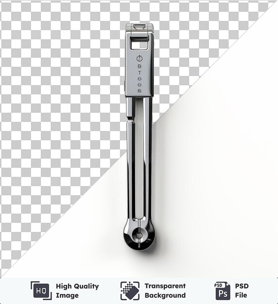 PSD with Transparent realistic photographic Voice coach_s tuning fork