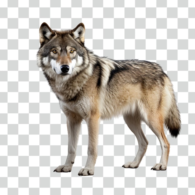 Psd wolf transparent background