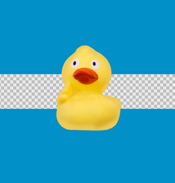 PSD yellow rubber duck