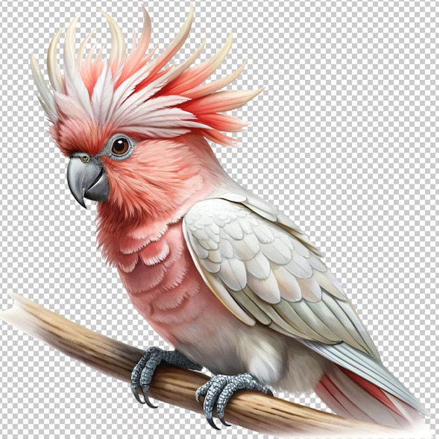 PSD psittacus eximius illustrated